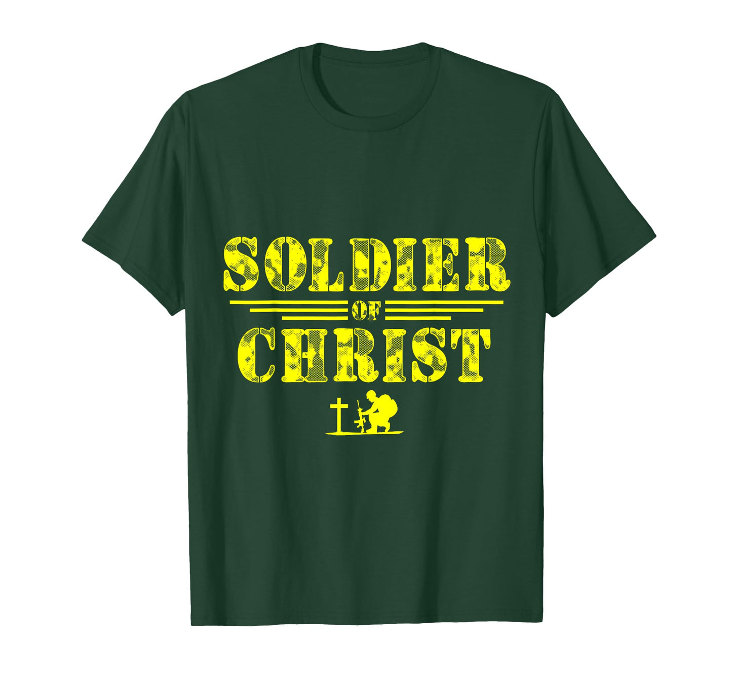 Soldier of Christ Faith-Based Tee | Christian Graphic T-Shirt
