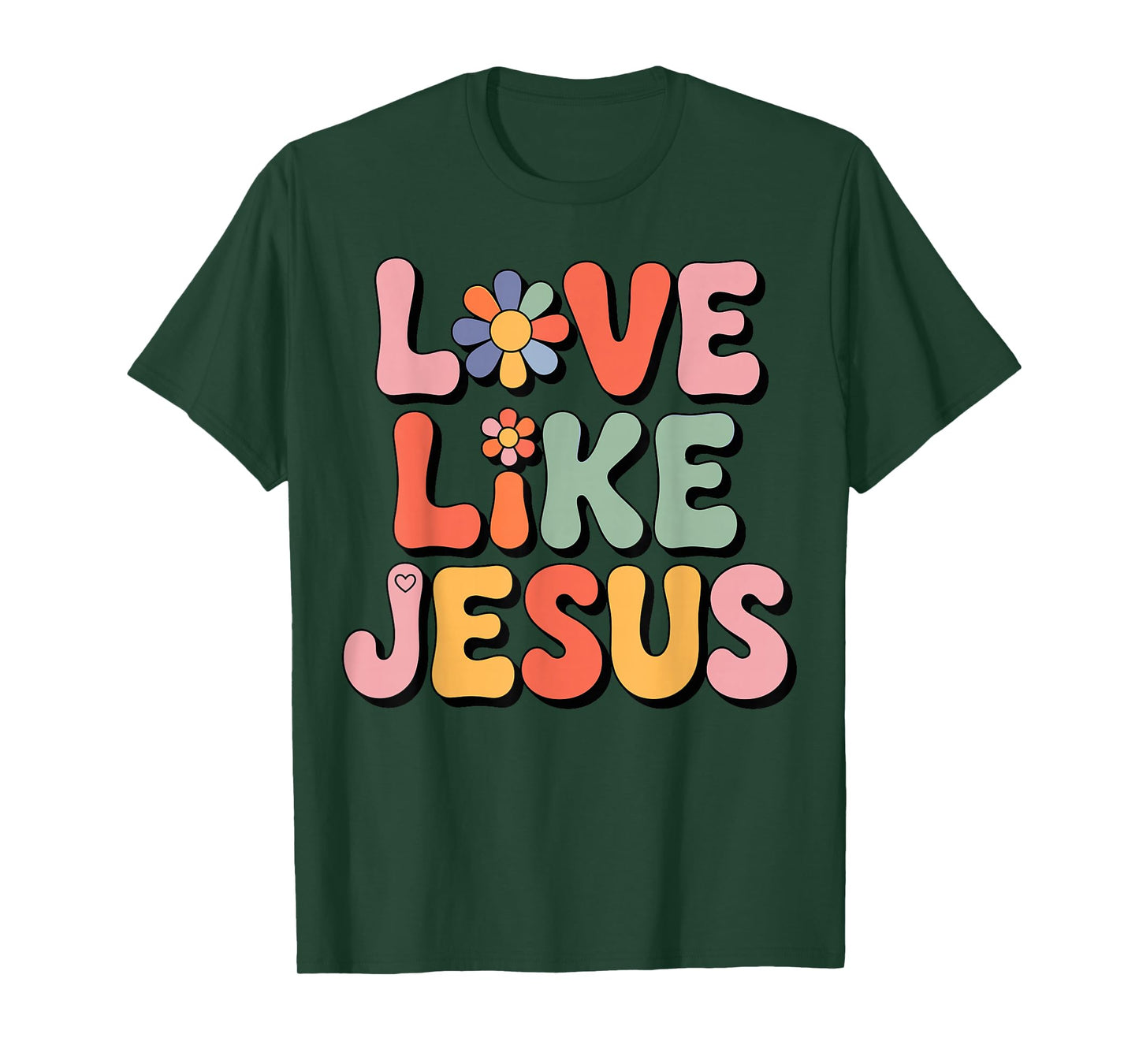 Love Like Jesus Christian Faith T-Shirt