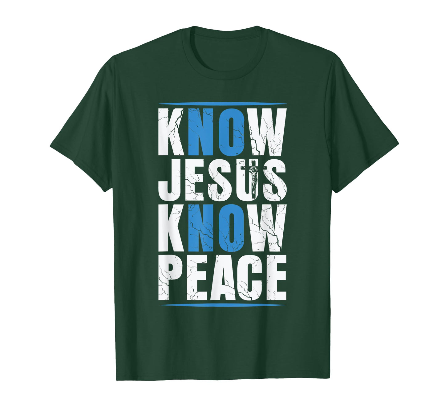 Know Jesus Know Peace Religion God Church Christian T-Shirt