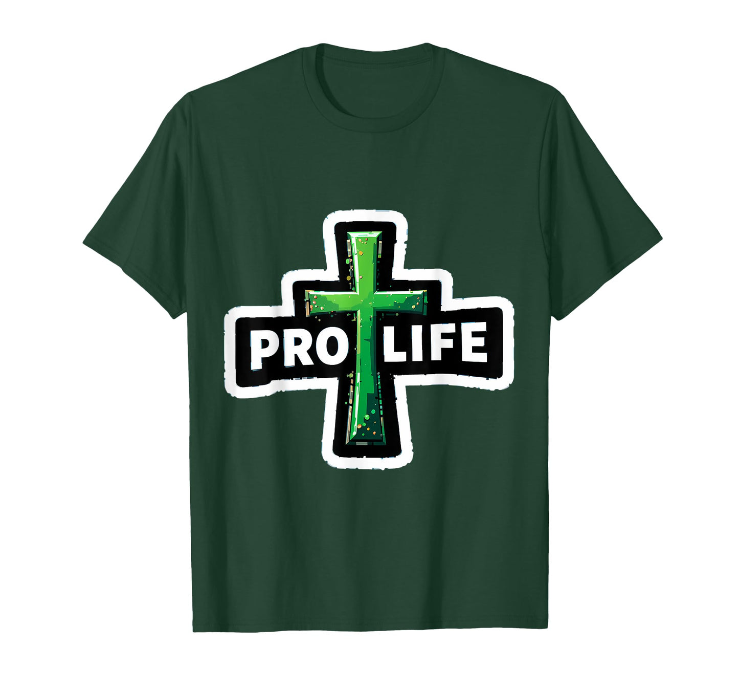 Christian Pro Life Cross Activist Believer Jesus Christ God T-Shirt