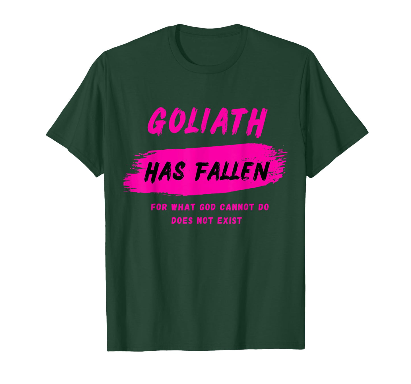 Goliath Has Fallen - NSPPD Morning Prayer T-Shirt