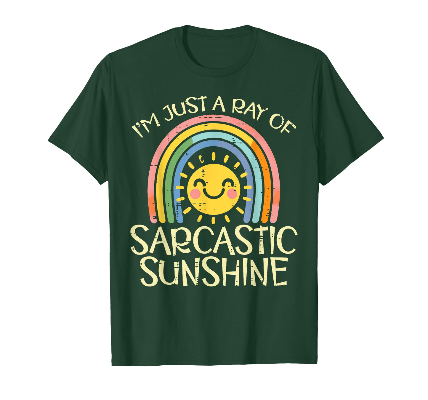 Im Just Ray Sarcastic Sunshine Funny Saying Groovy Women T-Shirt