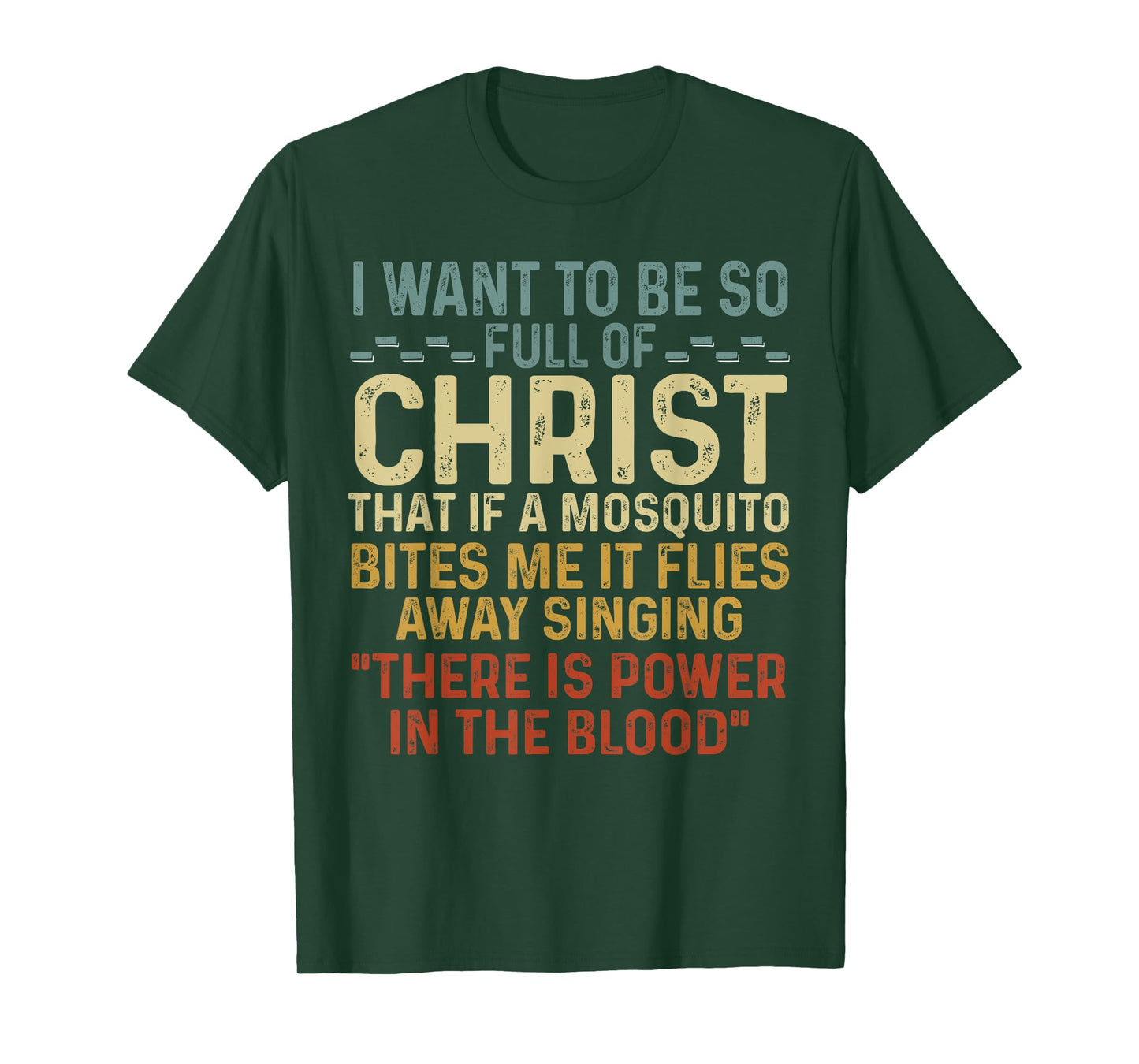 Retro Christian Religious Servant Of God Faithful Jesus T-Shirt