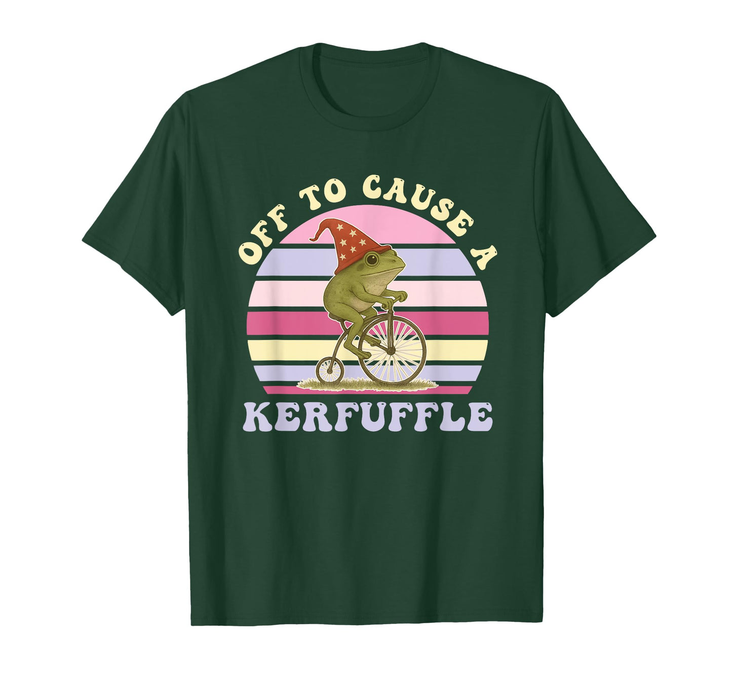 Off To Cause A Kerfuffle Design T-Shirt