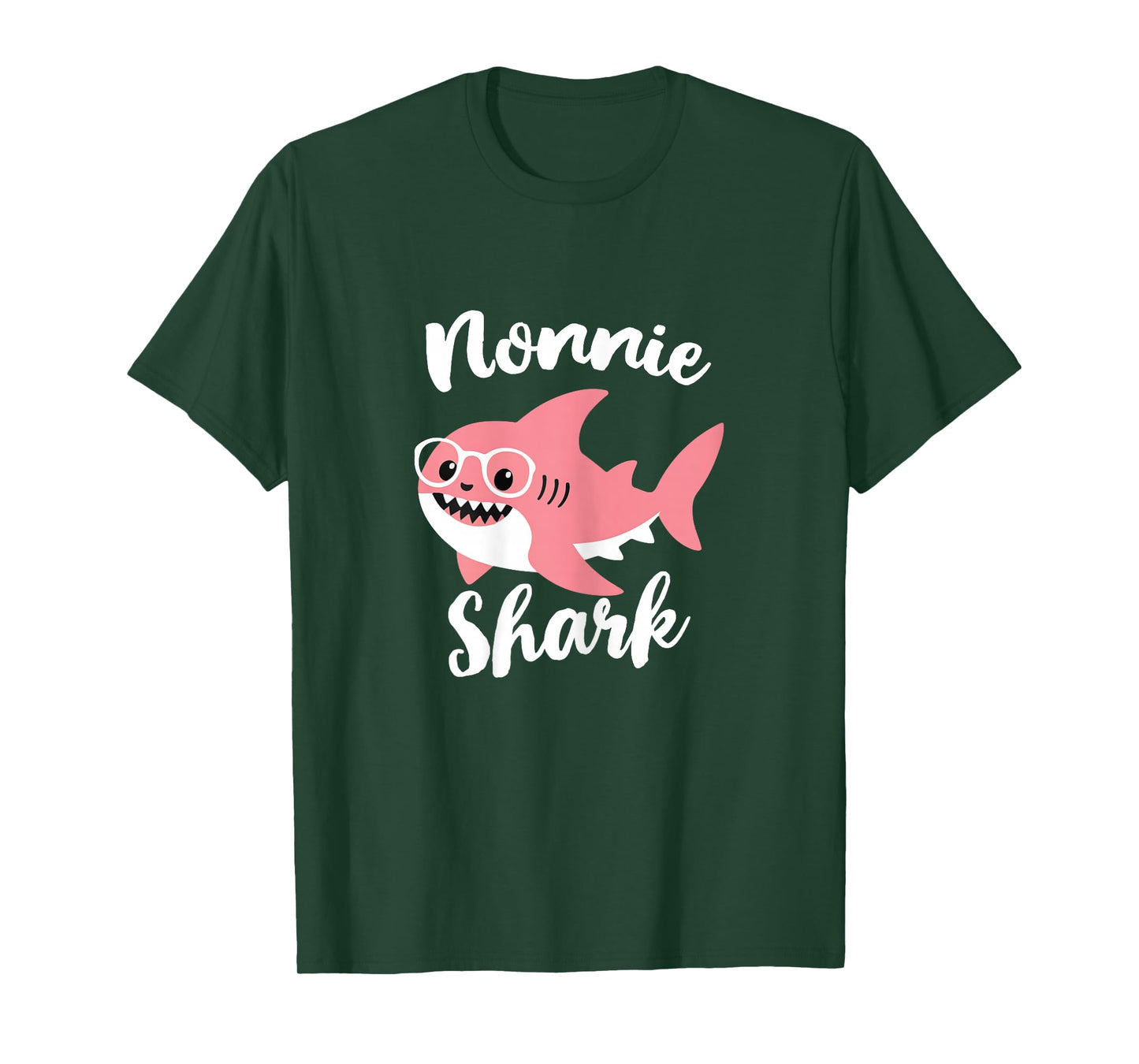 Nonnie Shark Mother's Day Grandma Funny T-Shirt