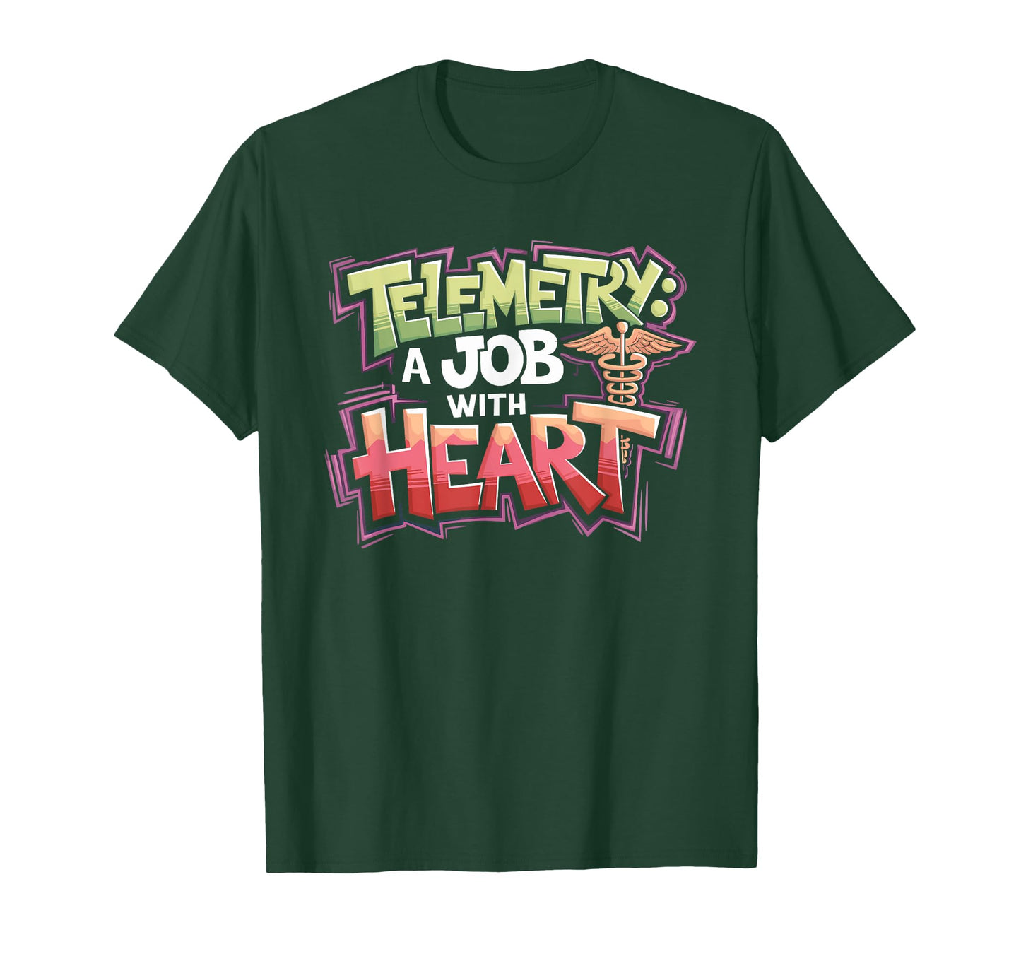 EKG Telemetry Tech Quotes Cardiac Nurse Nursing Technician T-Shirt