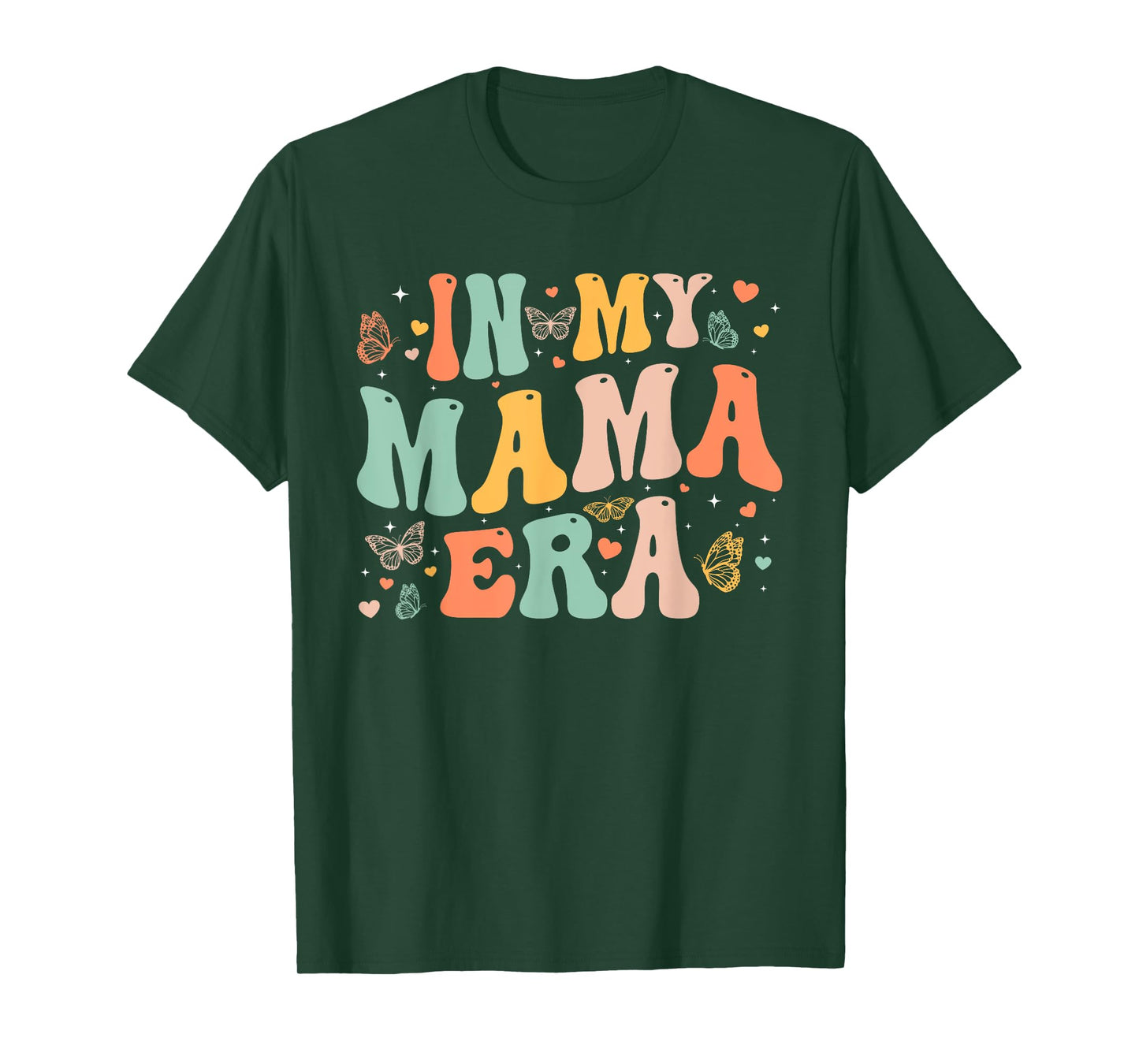 Retro Groovy In My Mama Era Mother's Day Gifts Women T-Shirt