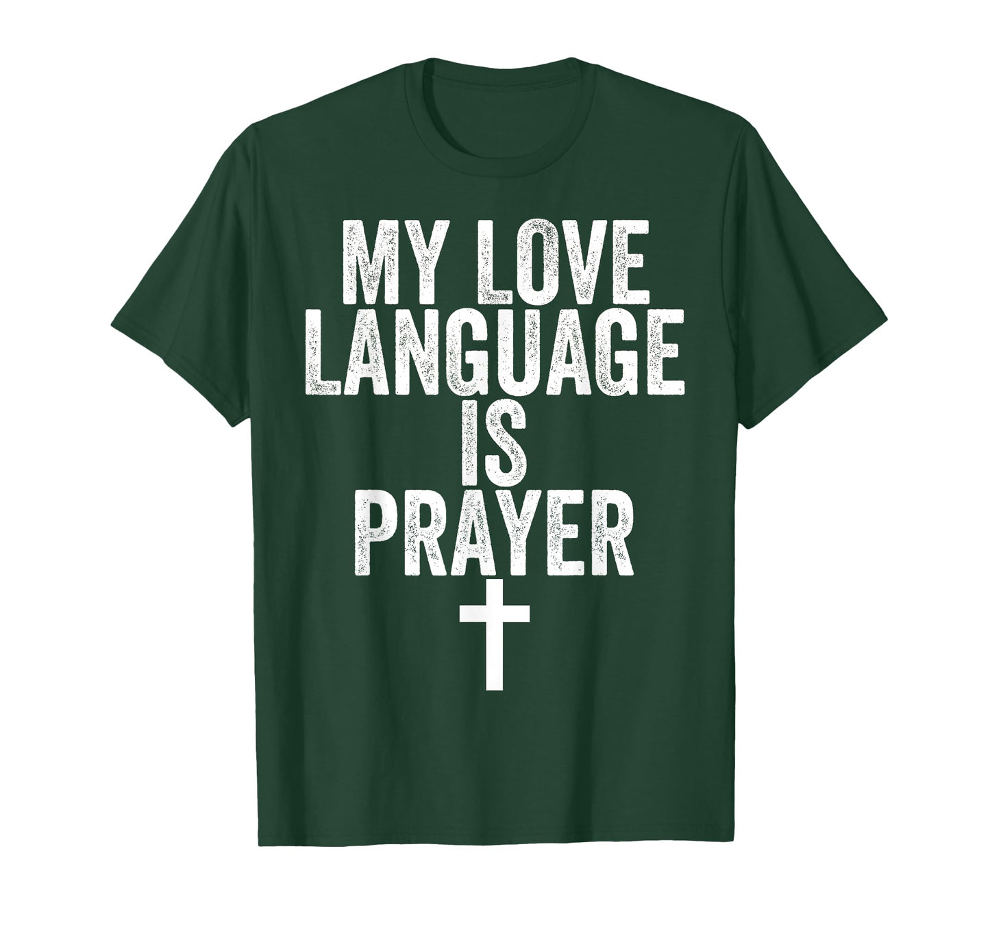 Jesus Christian Easter Shirt My Love Language Is Prayer T-Shirt