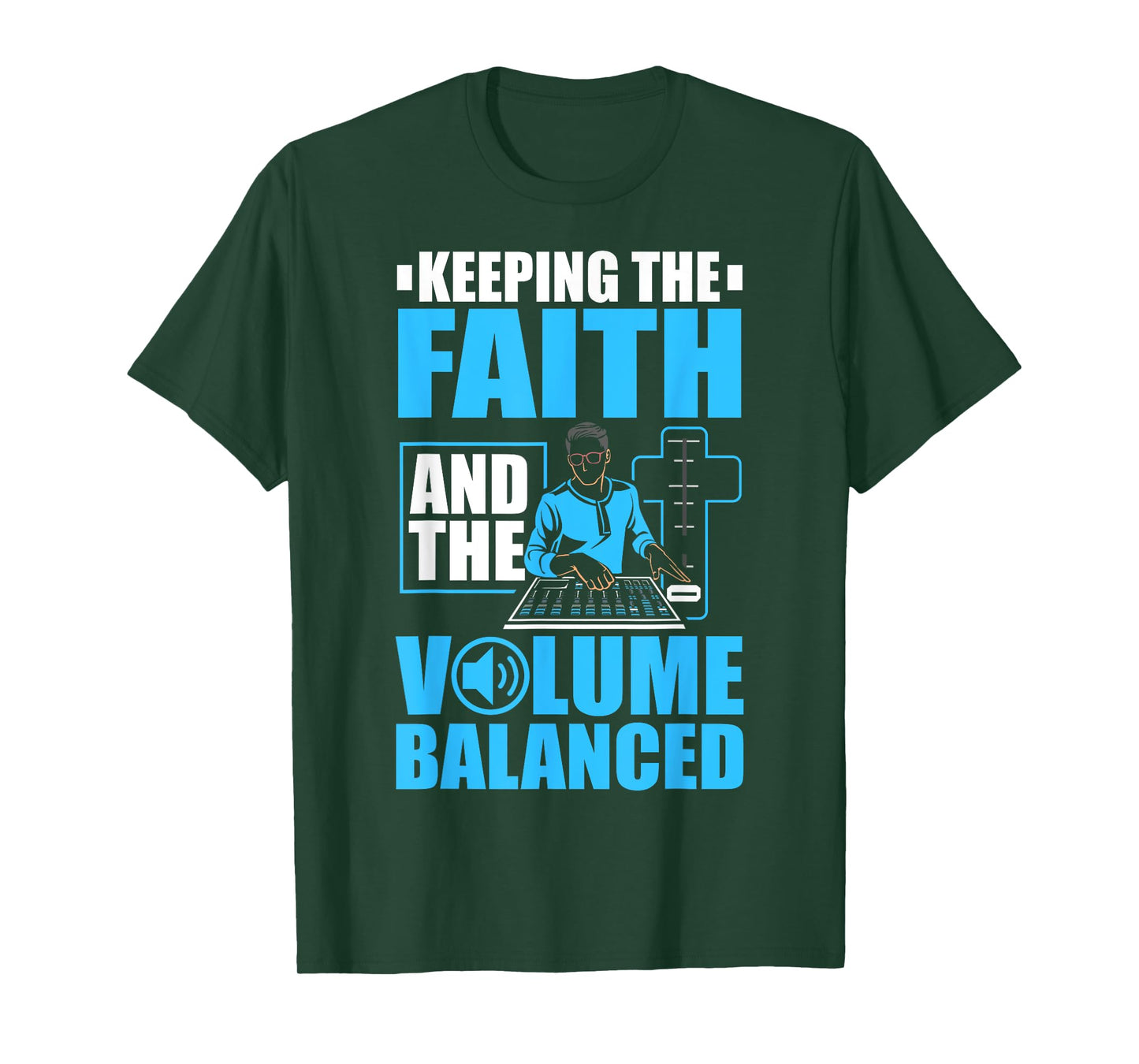 Recording Engineer Audio Church Sound Tech Church Sound Guy T-Shirt