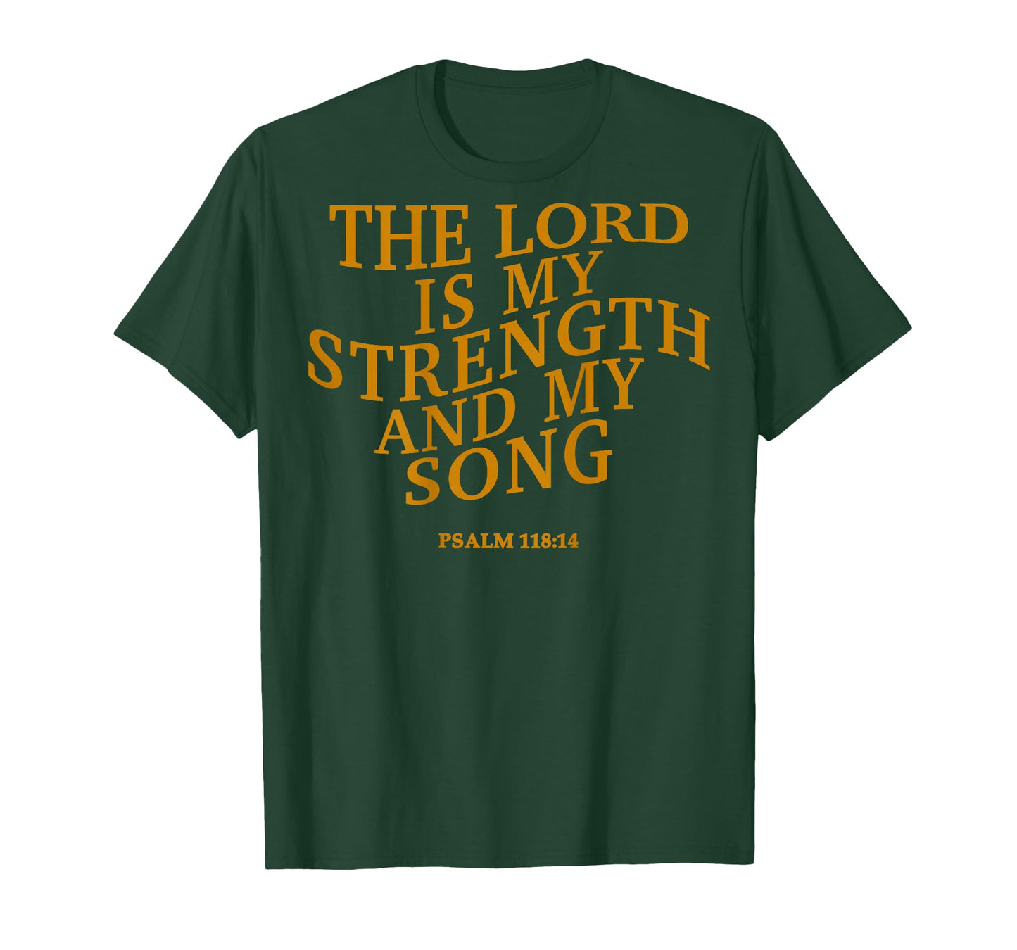 The Lord is My Strength and My Song Christian Jesus God Mom T-Shirt