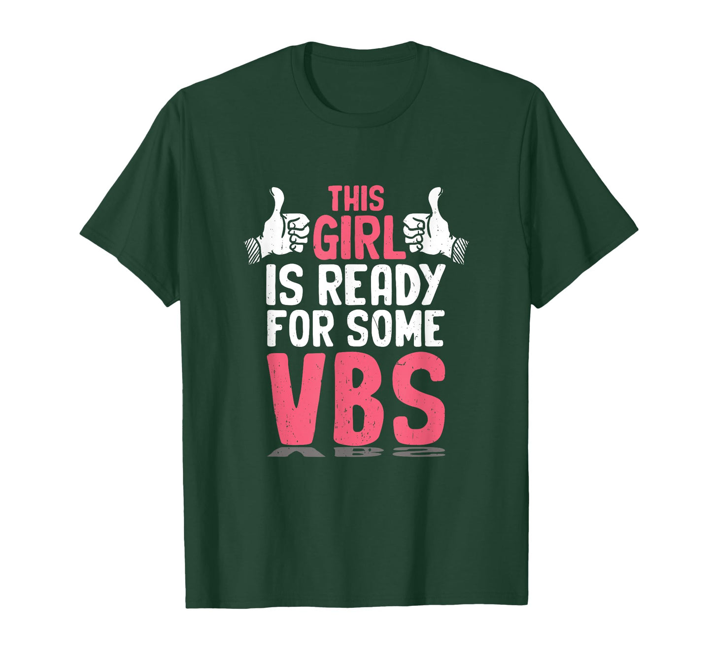 Girl Ready for Vacation Bible School I Love VBS Christian T-Shirt