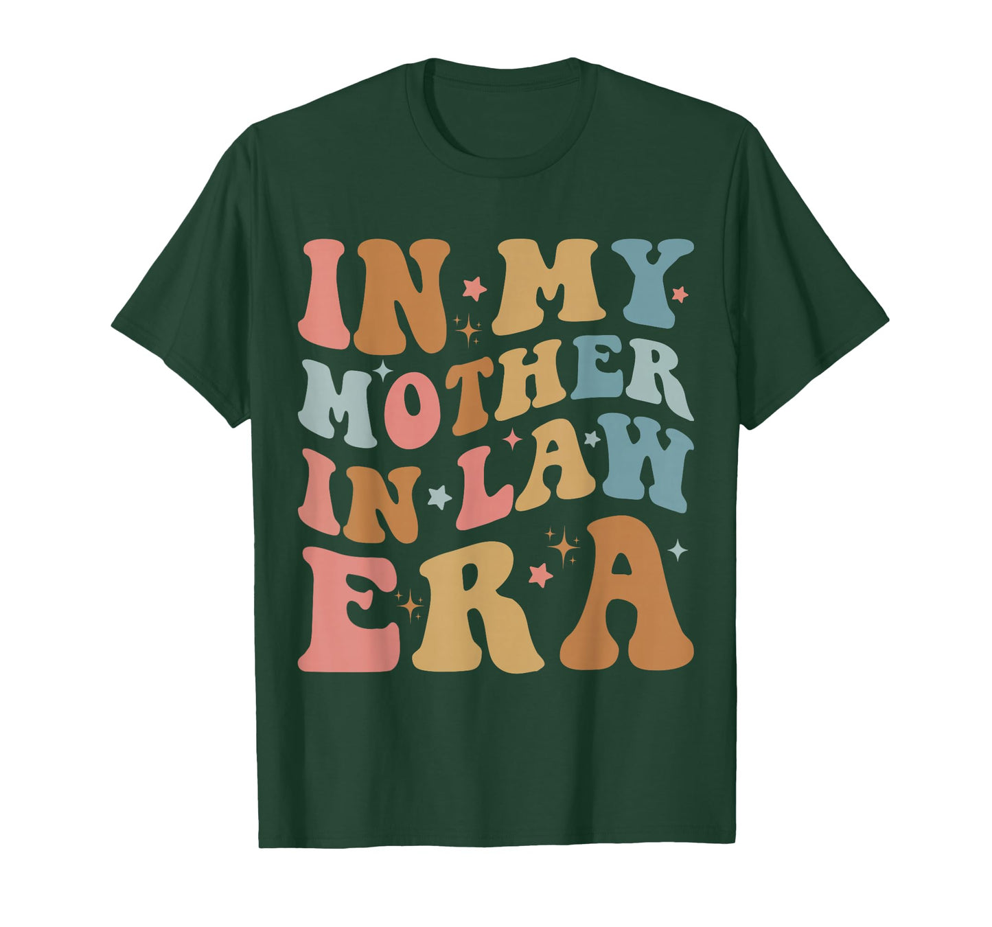 In My Mother in Law Era Retro Groovy Mother-in-Law T-Shirt