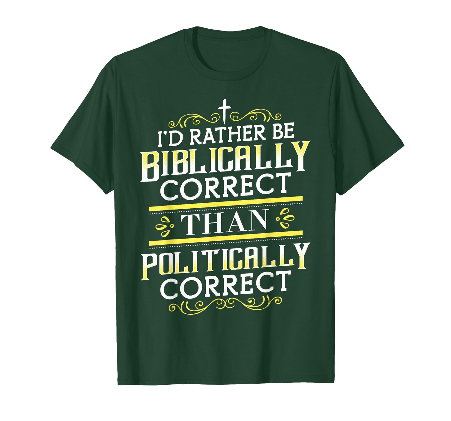 Bible reader T-Shirt - Biblically correct than Politically c