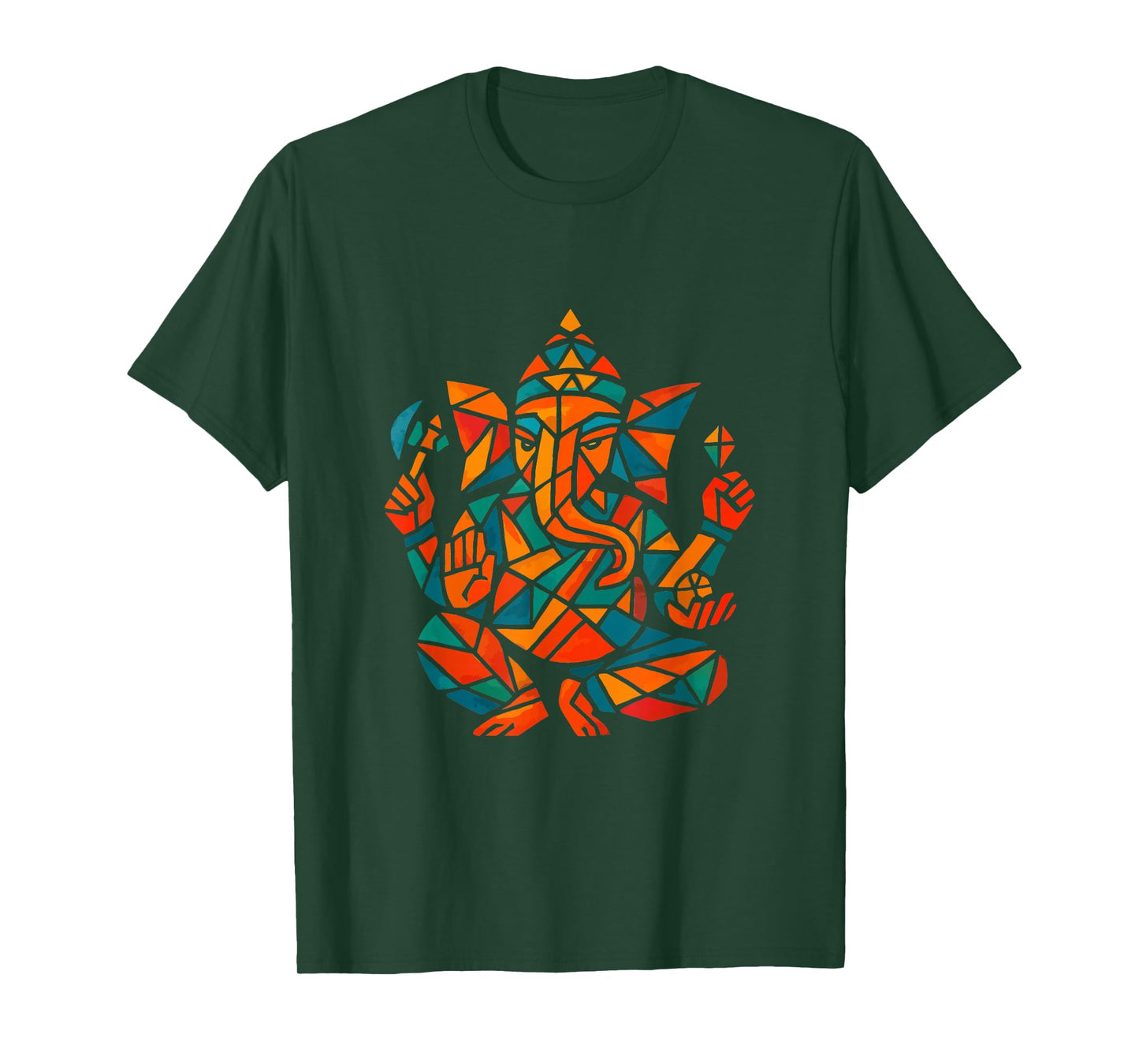 Ganesh Symbol Yoga Hindu Elephant God Ganesha Puja T-Shirt
