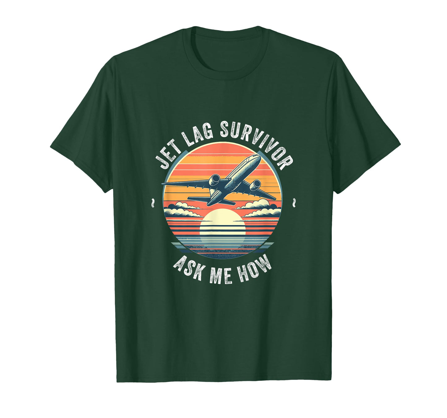 Funny Travel Jet Lag T-Shirt