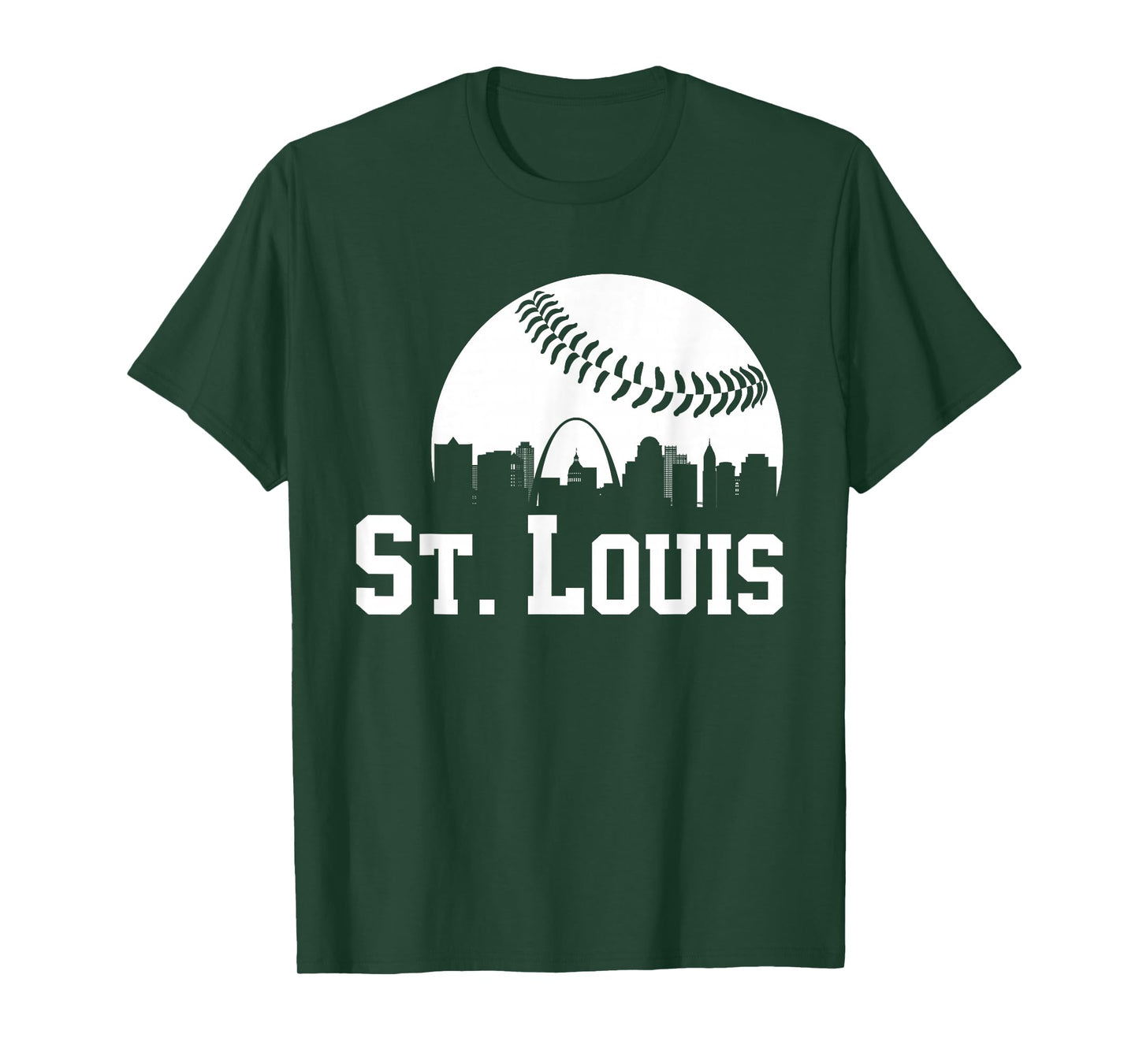 St. Louis City Skyline MO State Missouri Cityscape St Louis T-Shirt