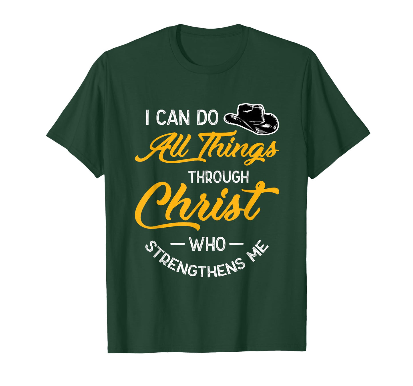 I Can Do All Things Through Christ Bible Verse Shirt T-Shirt