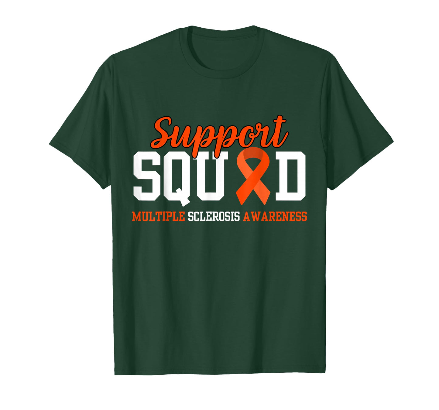 Ms Support Squad Supporting Multiple Sclerosis Awareness T-Shirt