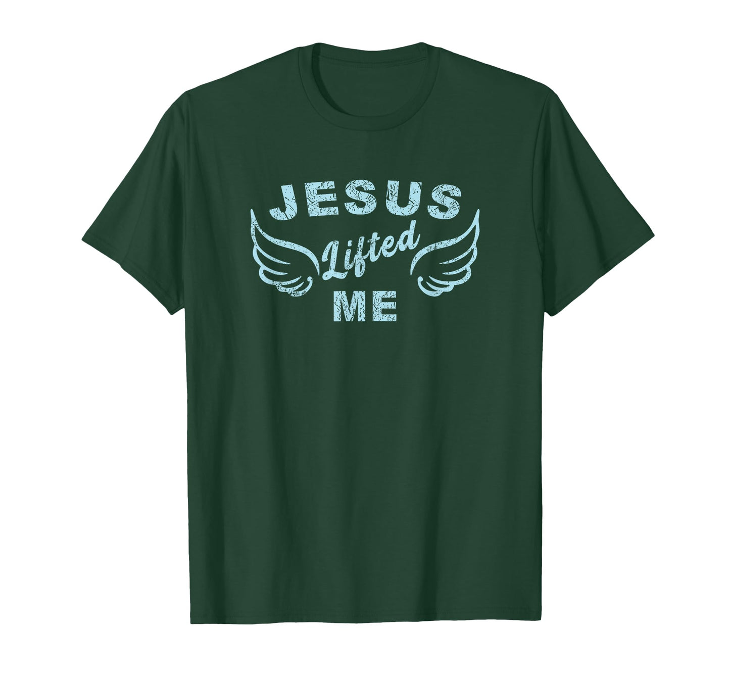 Jesus Lifted Me - Christian Faith Based Edgy T-Shirt
