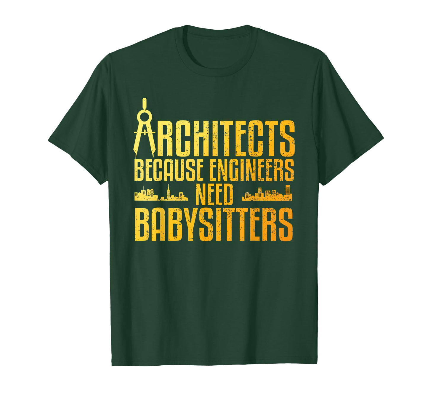 Funny Architect Art For Men Women Architecture Gag Architect T-Shirt