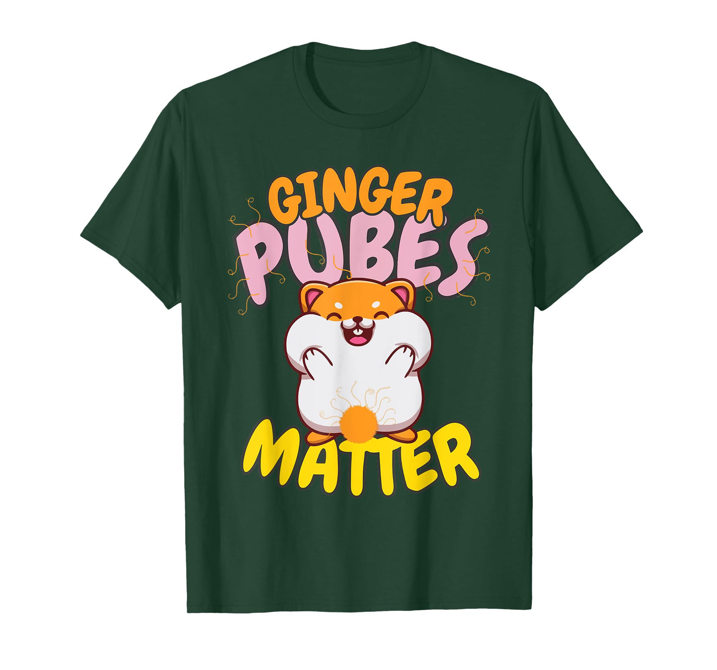 Funny Ginger Rude Inappropriate Humor Joke Women Men T-Shirt