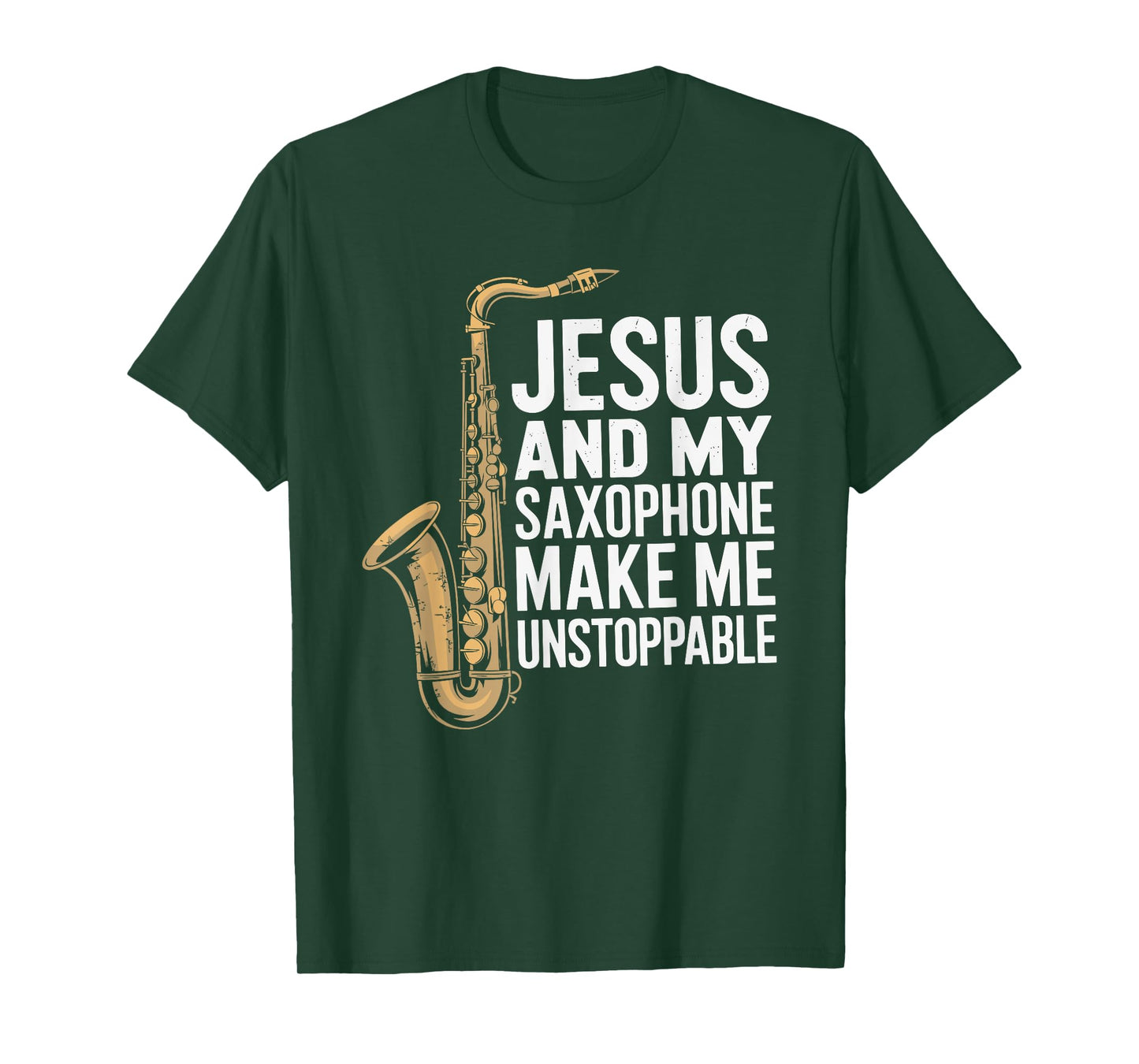 Christian Sax Saxophone Player Design for Jazz Saxophonist T-Shirt