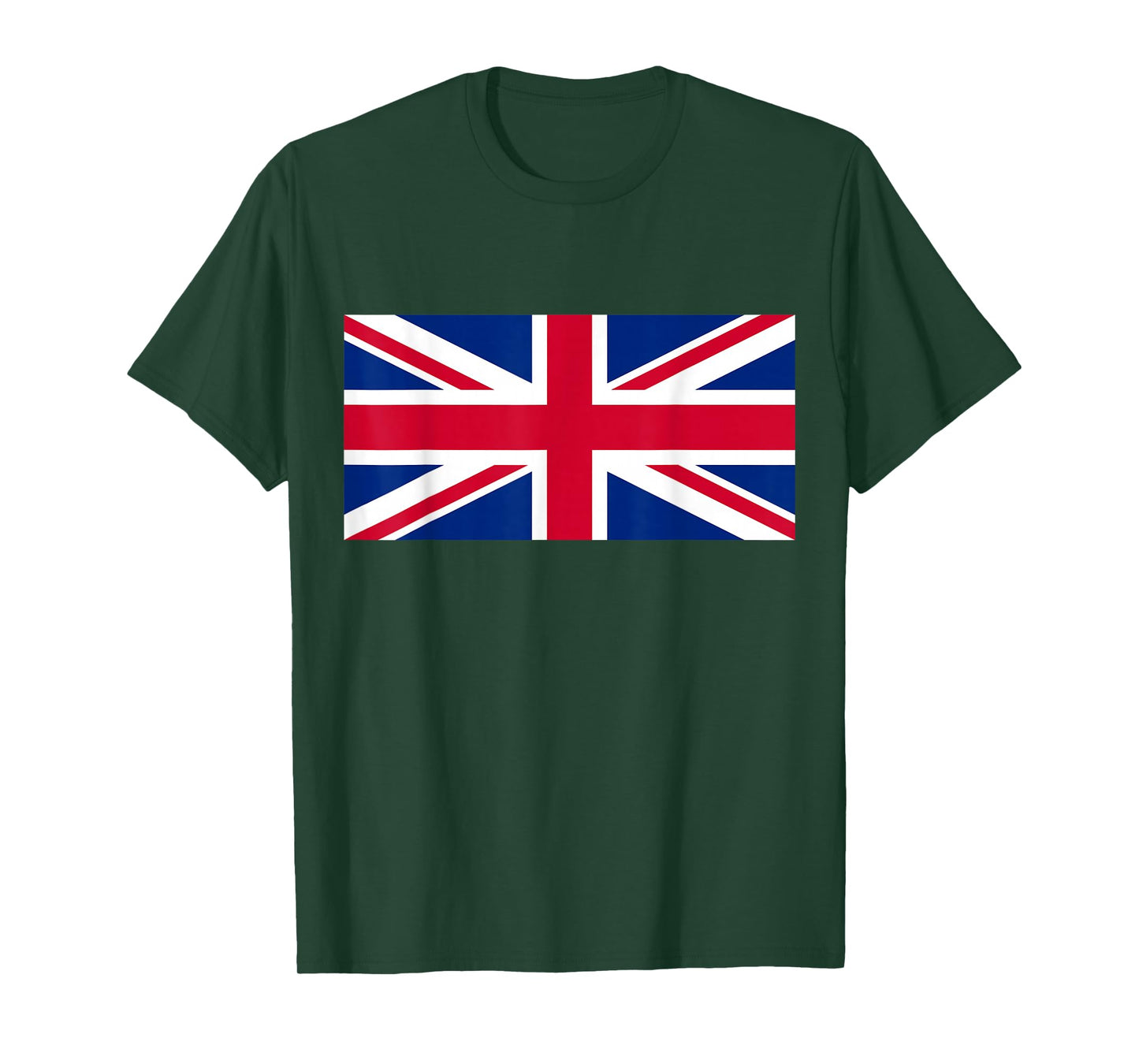Red White Blue Royal British Union Jack Flag T-Shirt