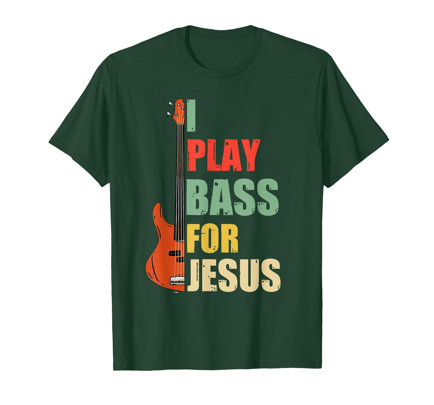 I Play Bass For Jesus T-Shirt