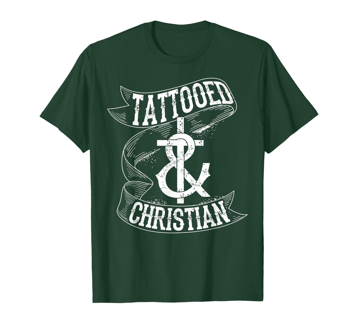 Cool Tattooed & Christian | Cute Inked Lover Believer Gift T-Shirt