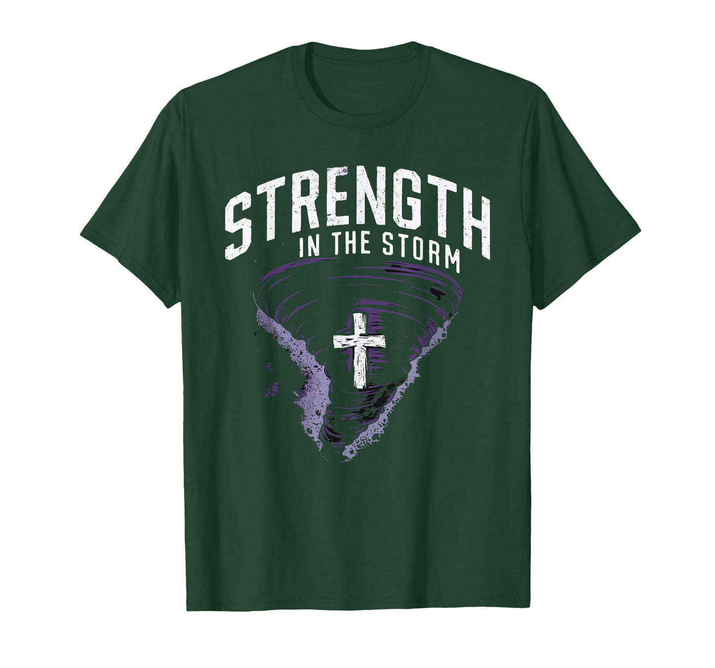 Tornado Survivors Storm Recovery Faith In Jesus Christianity T-Shirt