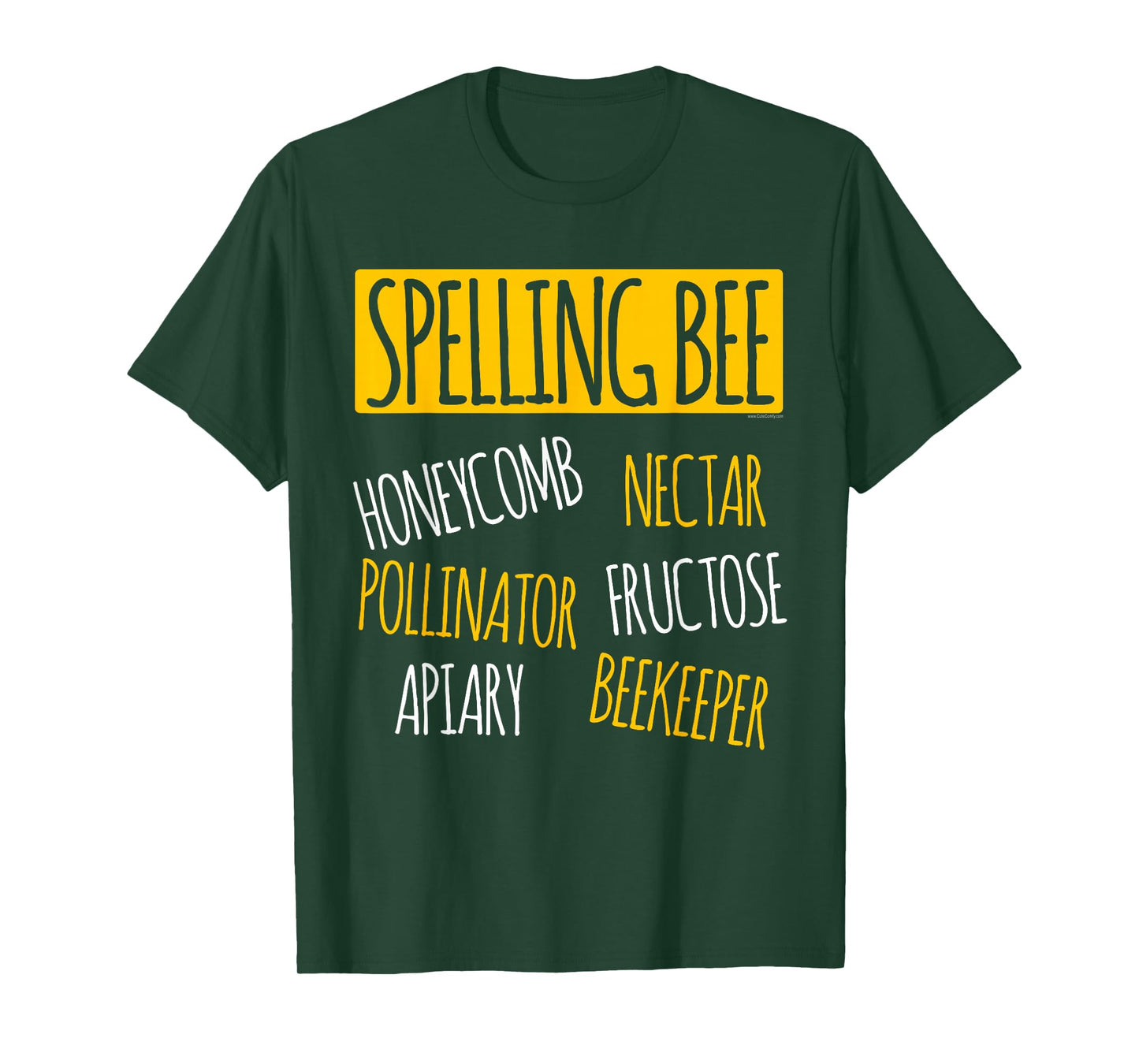 Spelling Bee Funny Halloween Pun Costume Beekeeper Teacher T-Shirt
