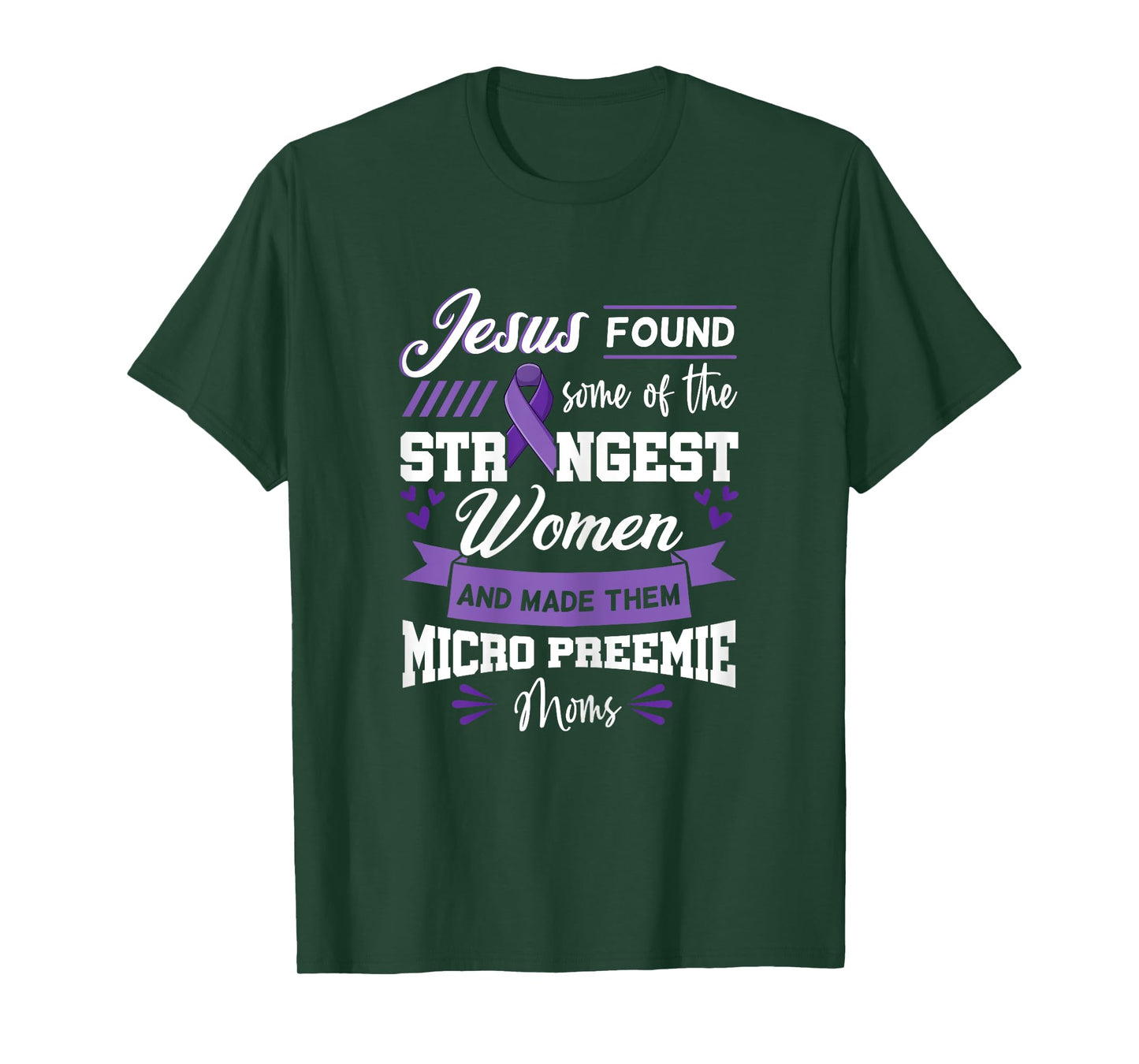 Micro Preemie NICU Preterm Birth Nurse Awareness Quotes T-Shirt