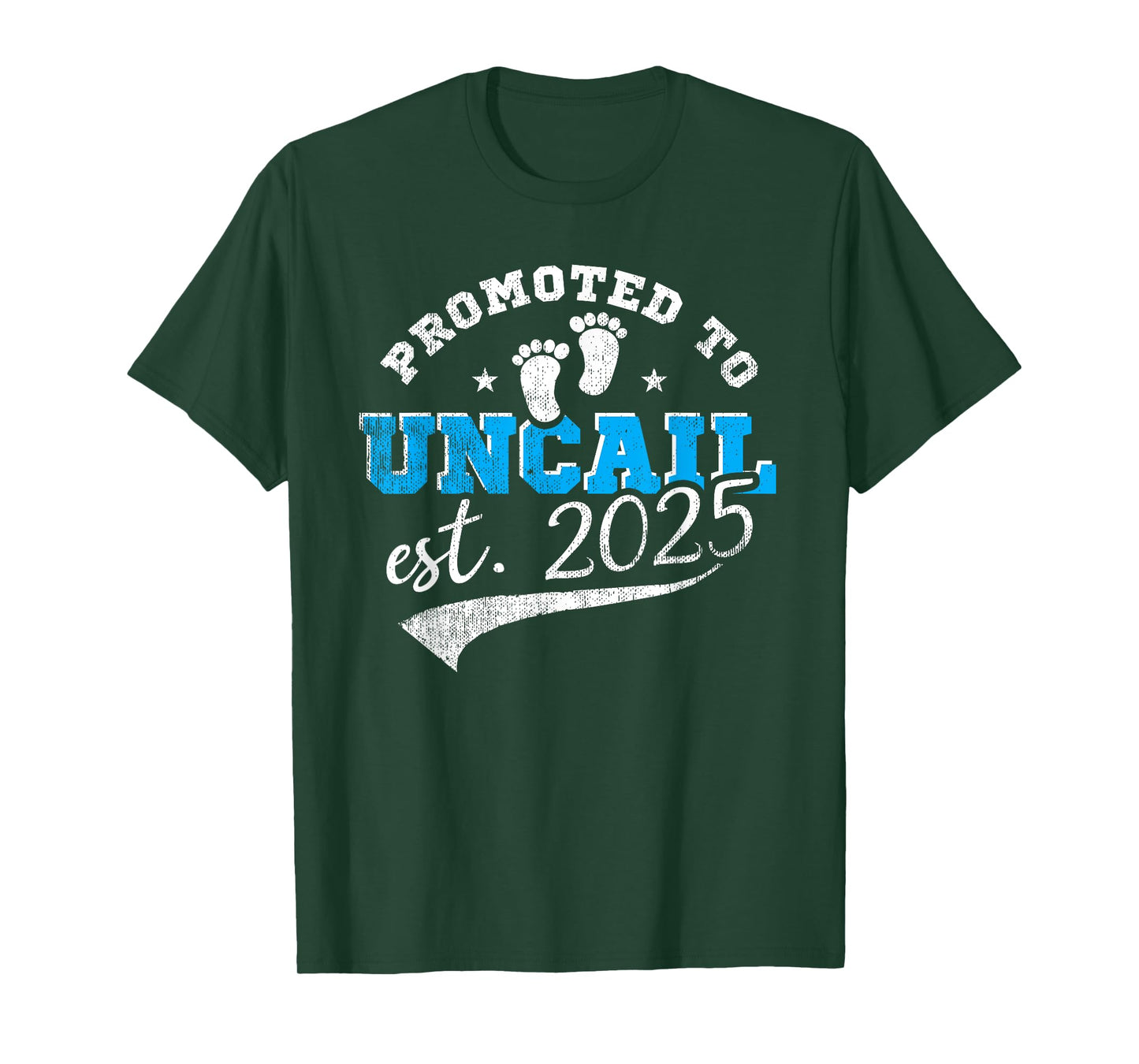 Promoted To Uncail 2025 New Irish Uncle Vintage T-Shirt