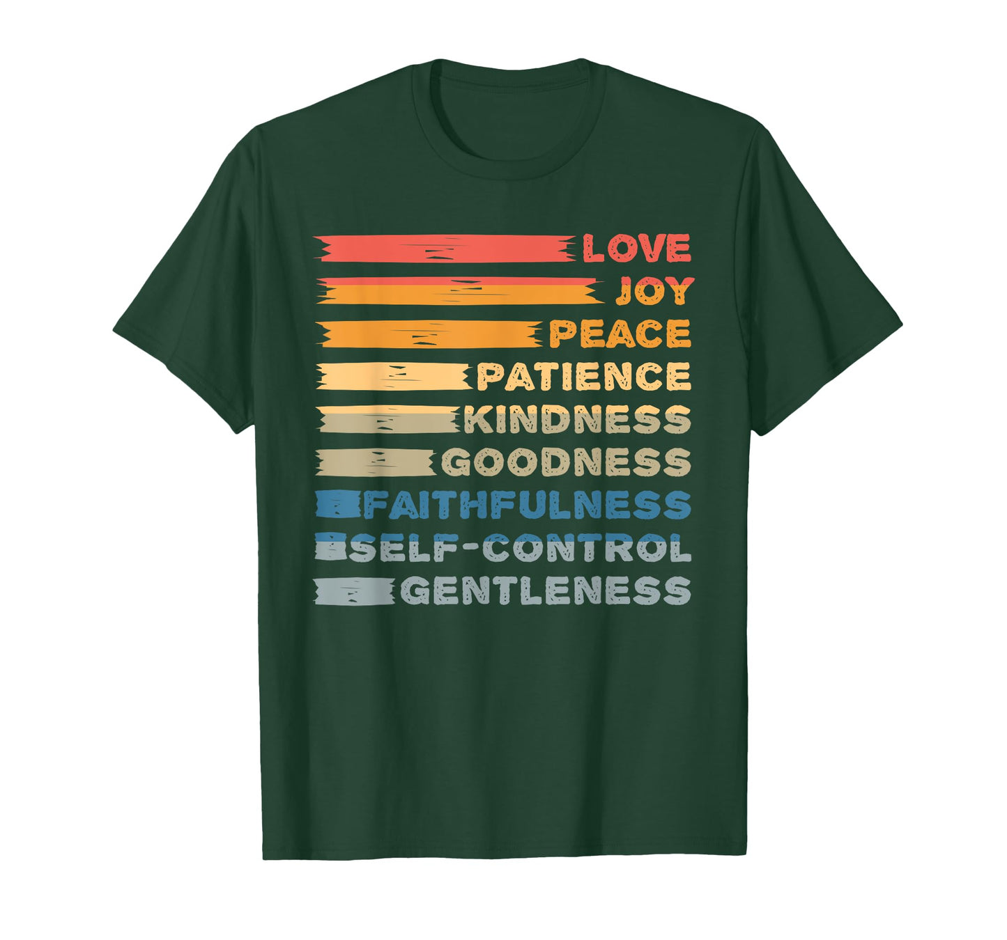 Fruit of The Spirit - Christian Bible Verse - Love Joy Peace T-Shirt