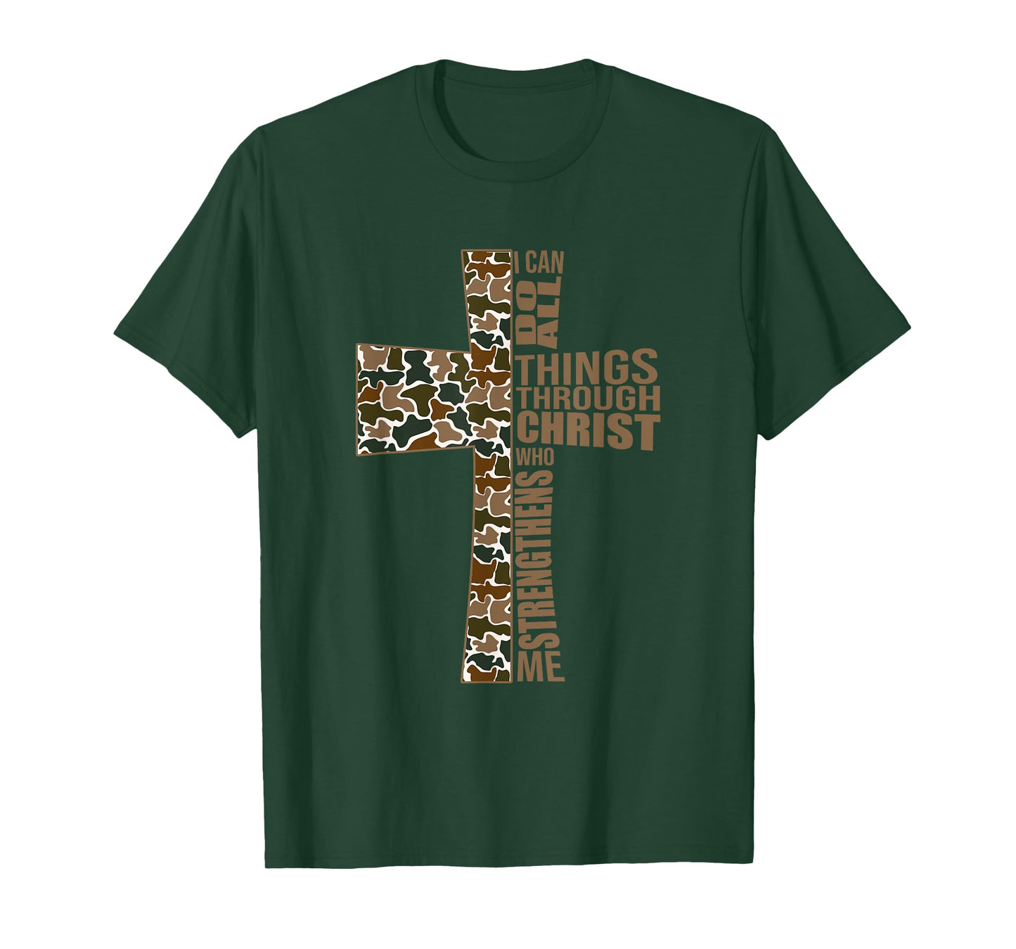 I Can Do All Things Through Christ Who Strengthens Me T-Shirt