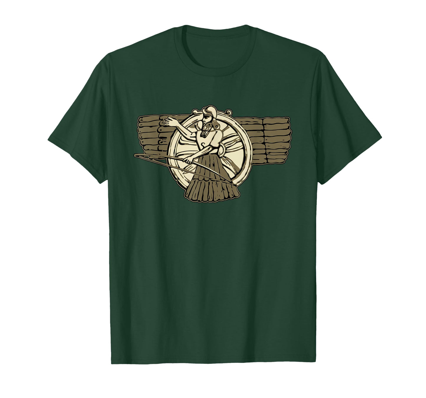 Ashur Supreme Deity Assyrian Emblem Mesopotamian T-Shirt