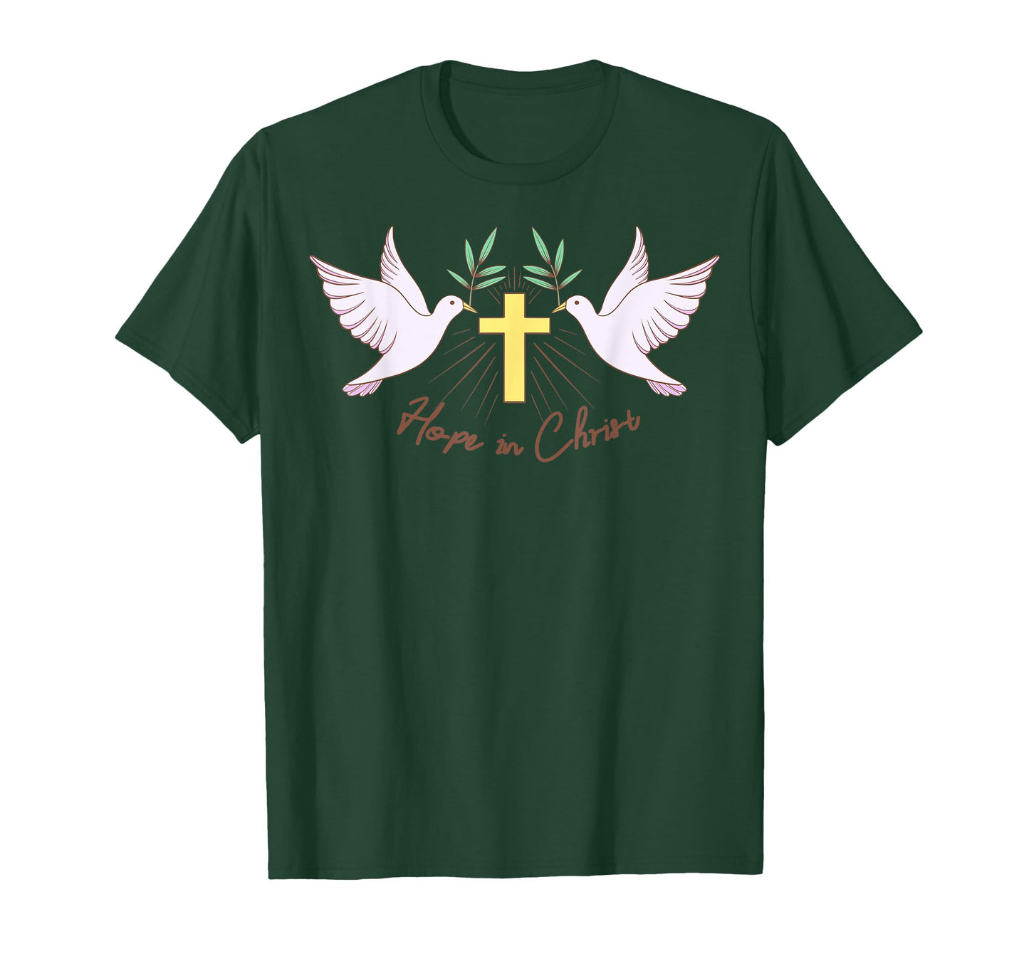 Hope in Christ - Christian Bible Verse Faith T-Shirt