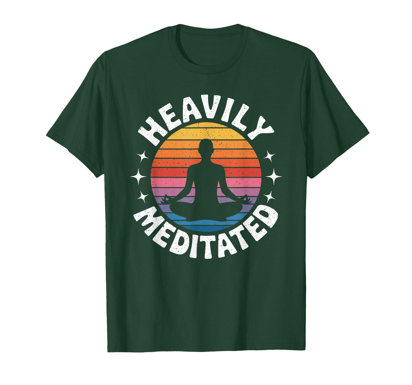 Heavily Meditated Spiritual Yoga T-Shirt