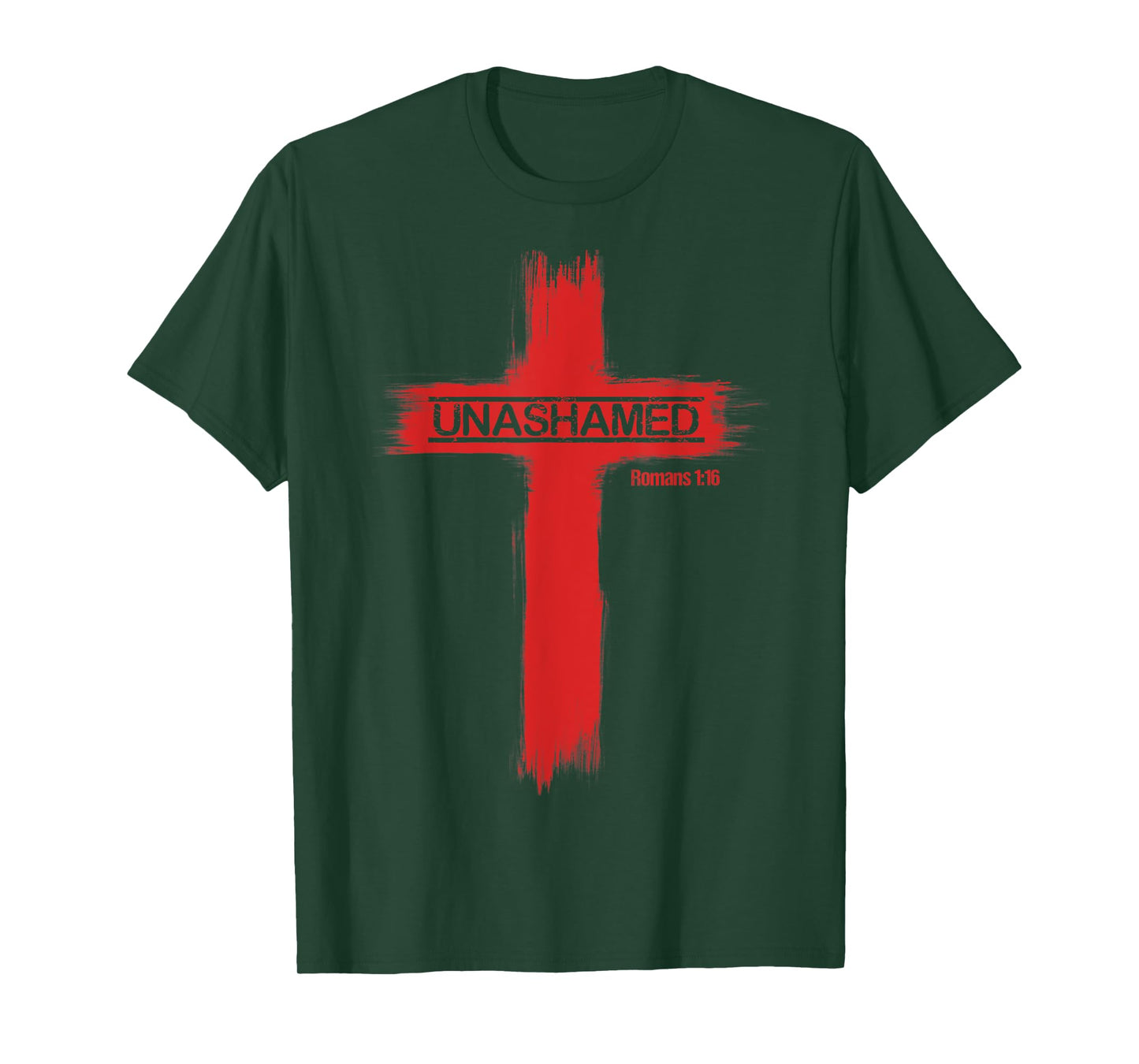 Unashamed Christianity Romans 1:16 T-Shirt