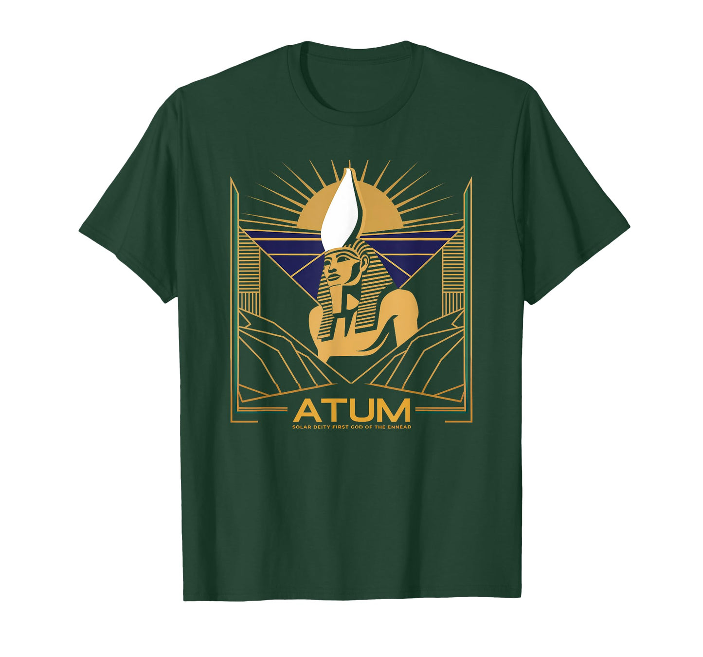 Atum Ancient Egyptian Sun God Creator Solar Deity T-Shirt