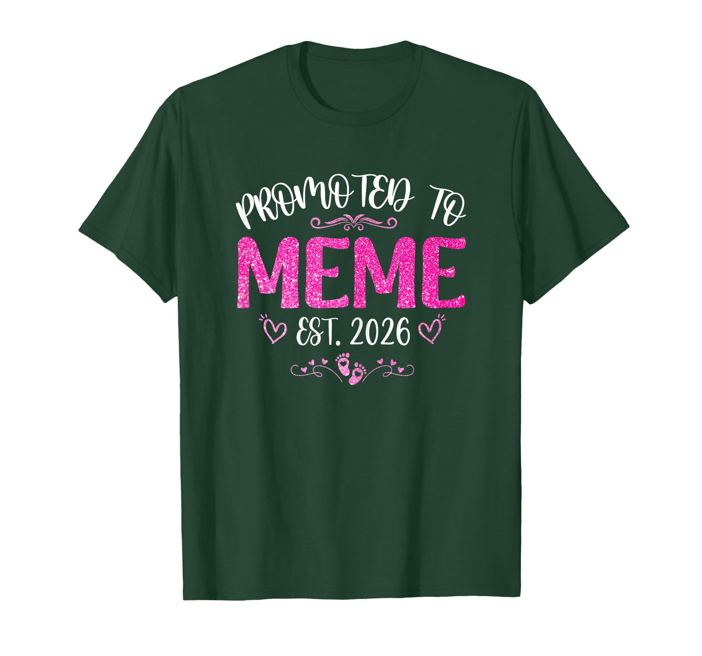 Promoted To Meme Est 2026 Soon To Be Mom Mother's day T-Shirt