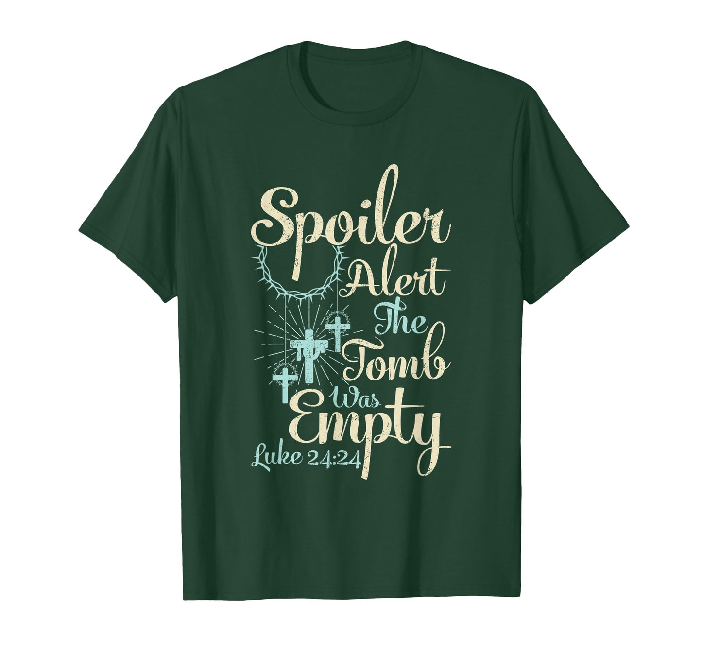 Easter Spoiler Alert Tomb Was Empty Christian Jesus T-Shirt