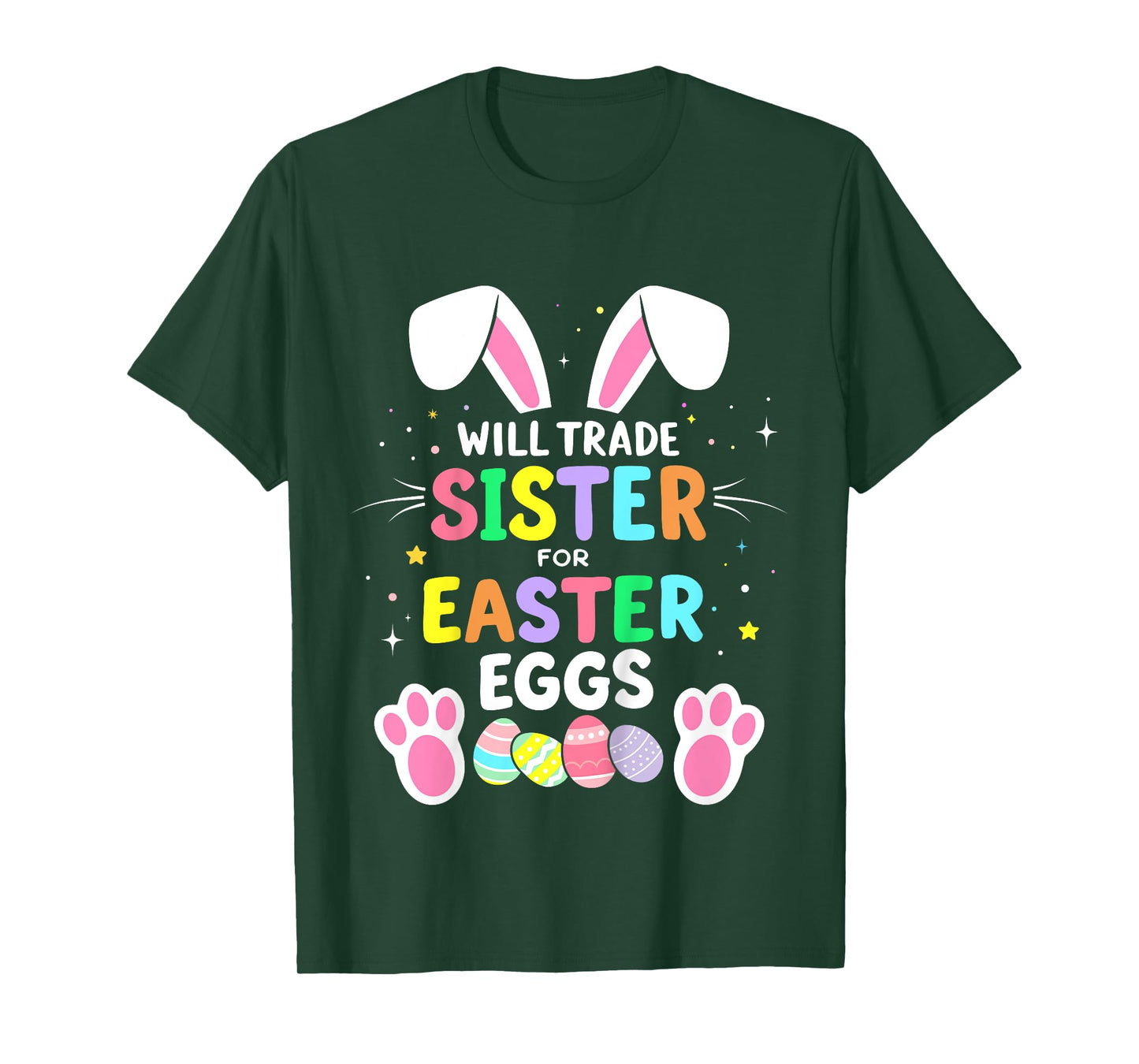 Kids Will trade sister for easter eggs funny boys toddler T-Shirt