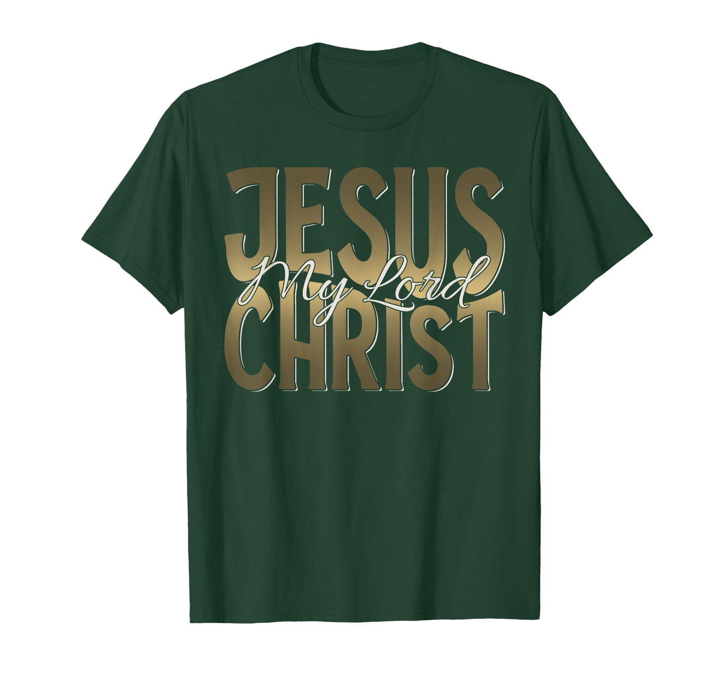 Christian Shirts for Women Men Christian Gifts Jesus My Lord T-Shirt
