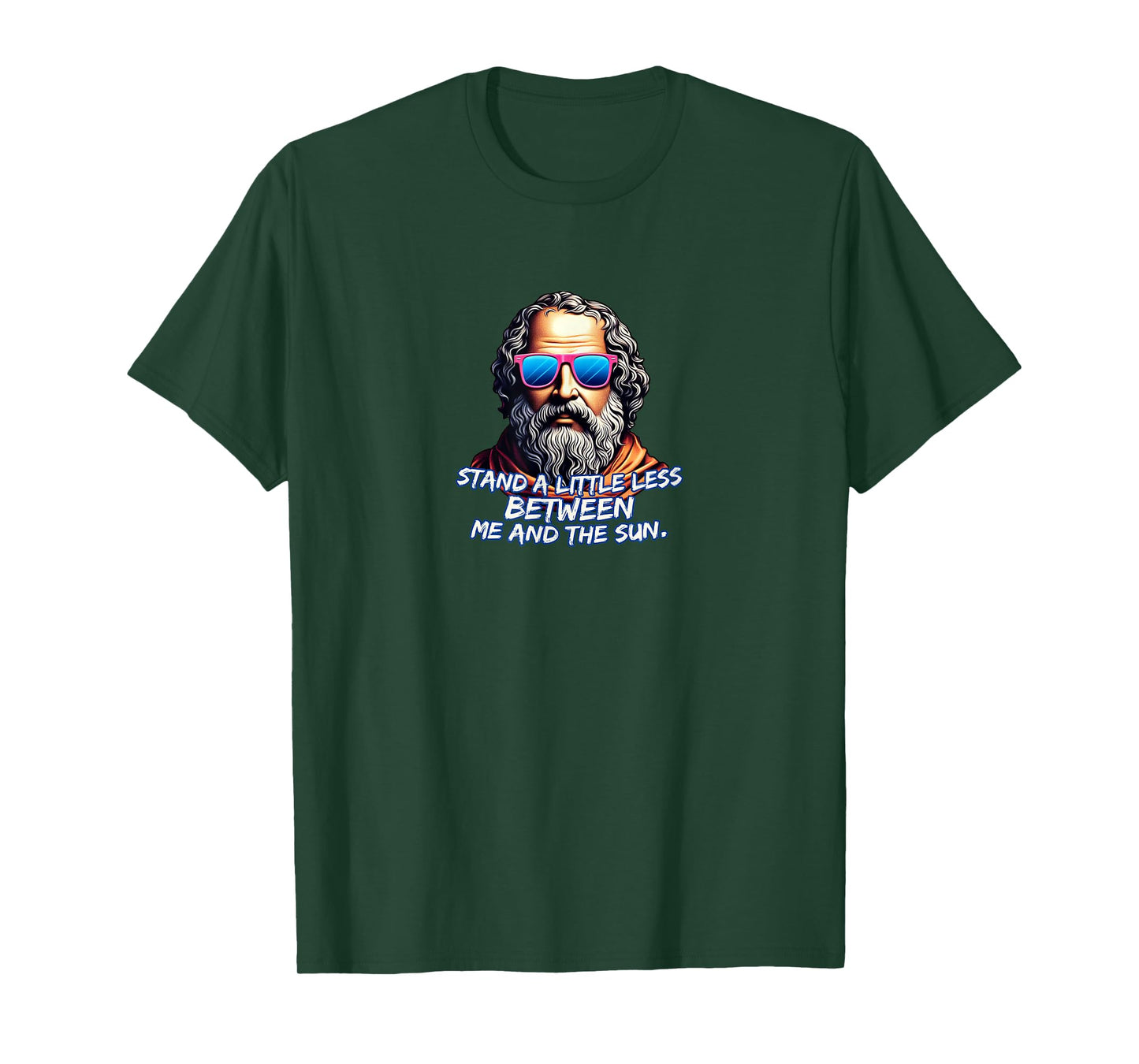 Cool Diogenes Quote - Funny Philosopher Joke - History Meme T-Shirt