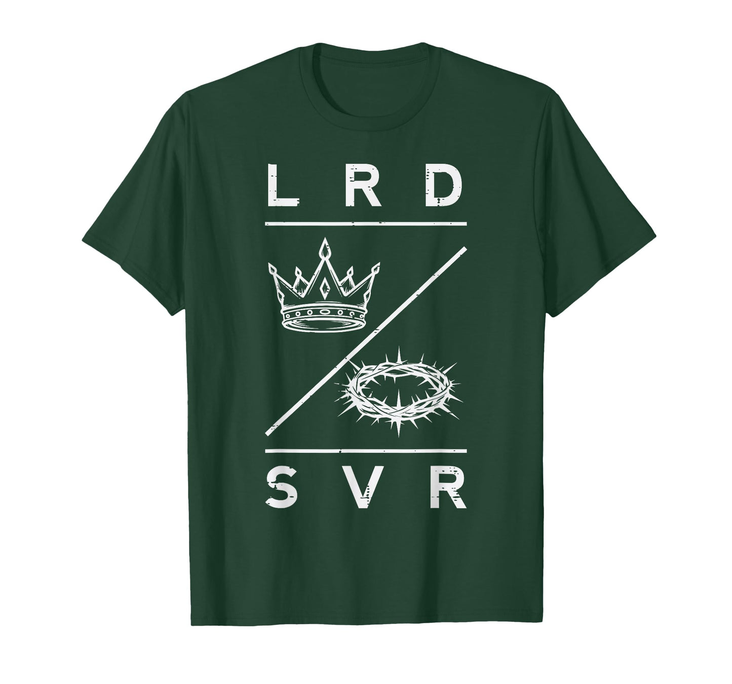 Lord Saviour Crown Christian God Jesus Bible Men Women Kids T-Shirt