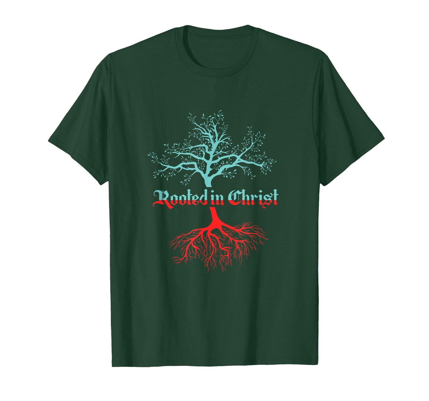 Root Tree Christian Christian Faith Fan Gift T-Shirt