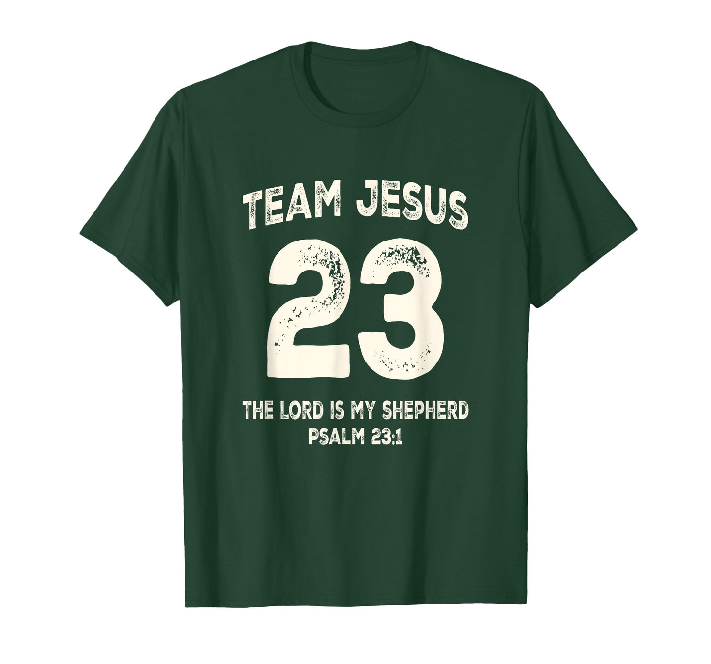 Team Jesus 23 The Lord Is My Shepherd T-Shirt