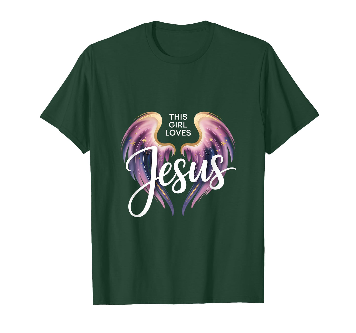 This Girl Loves Jesus Christian Girl Jesus T-Shirt