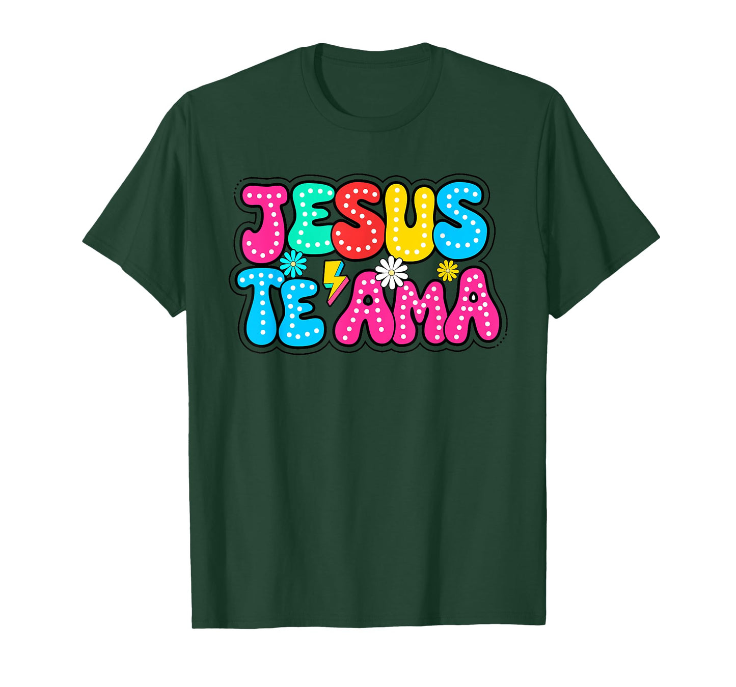 Espanol Spanish Christian Jesus Te Ama God Religious T-Shirt